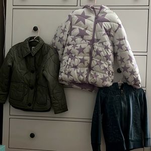 Set of 3 size 5t jackets.